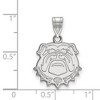 Black Bow Jewelry Sterling Silver Georgia Bulldogs NCAA Medium Pendant - 2 of 3