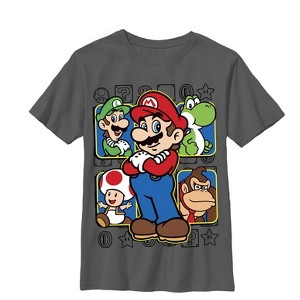 Boy's Nintendo Mario Super Squad T-Shirt - 1 of 3