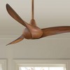 44" Minka Aire Wave Distressed Koa Ceiling Fan with Remote Control - 2 of 4