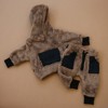 Kids Teddy Furry Fleece Jogger Sweatsuit Set - Olive + Scout - 3 of 4