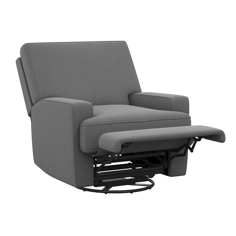 Baby Relax Jasiah Swivel Glider Recliner Chair, 4 of 14