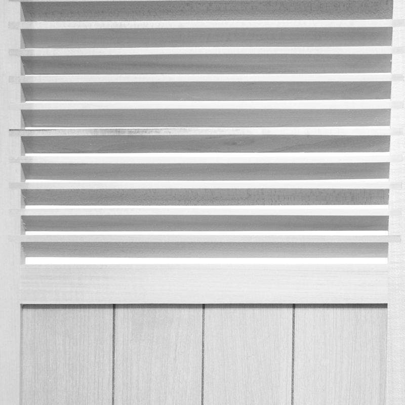 6 ft. Tall Beadboard Divider - White (5 Panels), 3 of 5