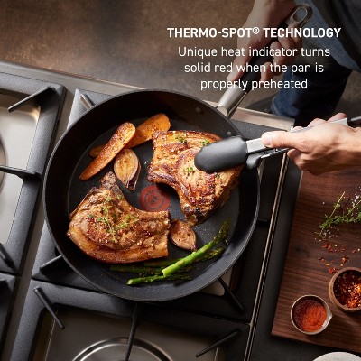 Black Aluminum Non-Stick Ceramic Coating Frypan Set, 8 and 10.5 inch