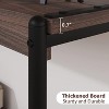 Console Table 40" Entryway Table, Slatted 2-Tier Sofa Table with Shelf, Farmhouse Rustic Style for Entryway, Living Room, Hallway, Foyer - 4 of 4
