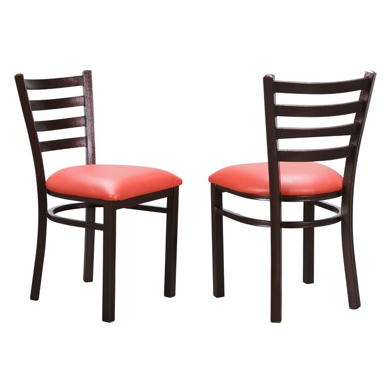 Set of 2 Baxter Metal Side Chairs - Linon, 1 of 13