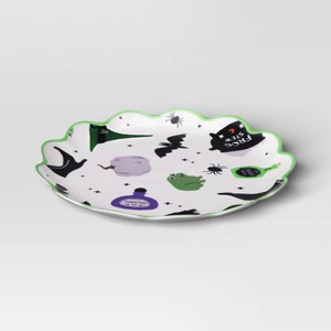 10.5" Halloween Melamine Novelty Dinner Plate - Hyde and EEK! Boutique™ - 1 of 3