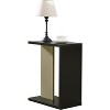 Kings Brand Furniture Hayward Side Table for Couch, Snack and Laptop Modern Accent Table - 2 of 4