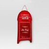 21" Christmas Santa's Mailbox Wall Hanging Decor - Wondershop™ - 3 of 4
