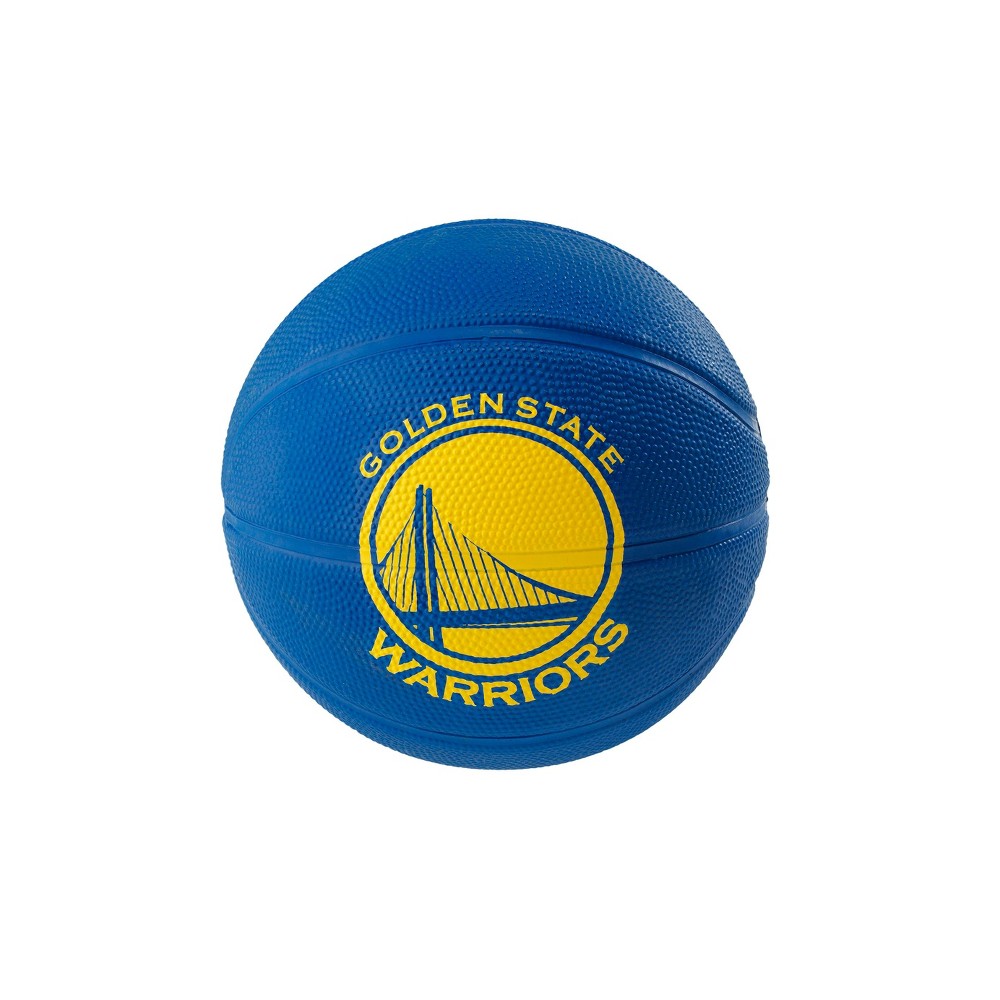 UPC 029321655607 product image for Spalding Golden State Warriors Mini Ball Size 3 Rubber Basketball | upcitemdb.com