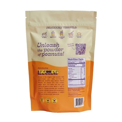 Scoops Original Protein Plus Peanut Powder - 10.5oz