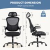 Lyngins Ergonomic Office Chair, Mesh High-Back Desk Chair with Adjustable Headrest & Flip-Up Arms, Rolling Swivel Adjustable Task Chair/Computer Chair - 4 of 4
