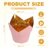 Unique Bargains Party Christmas Cake Muffins Paper Tulip Baking Cups 100 Pcs - 2 of 4
