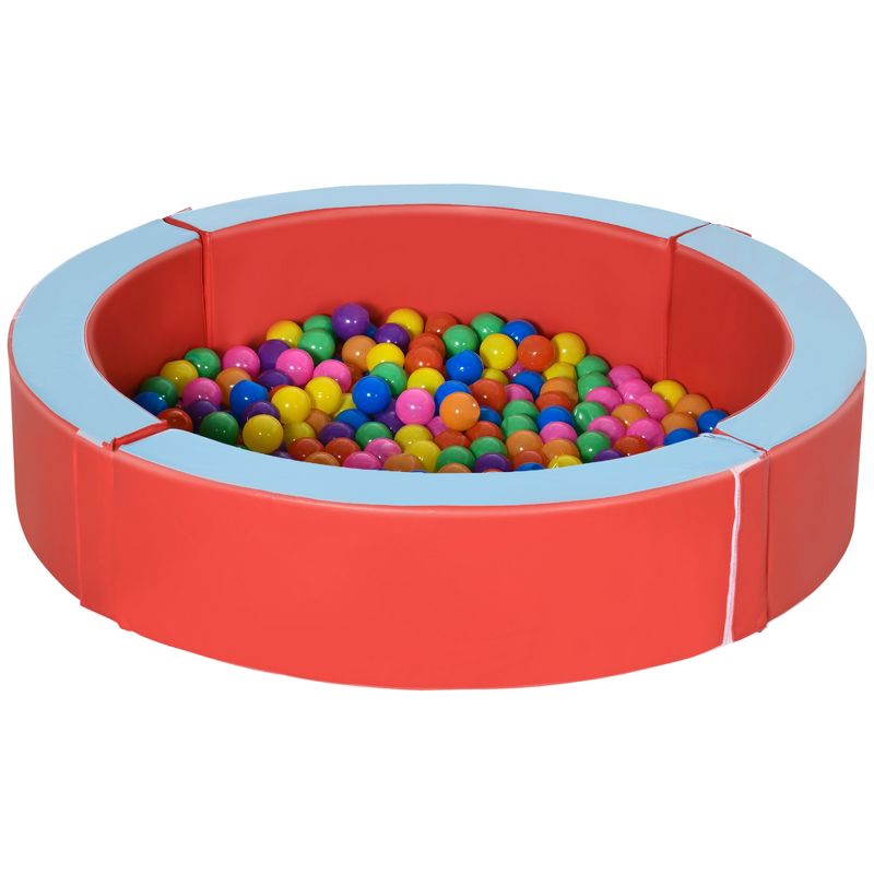 Outsunny Indoor/Outdoor Memory Foam Ball Pit for Toddlers 1-3 Sensory Toy, 1 of 7