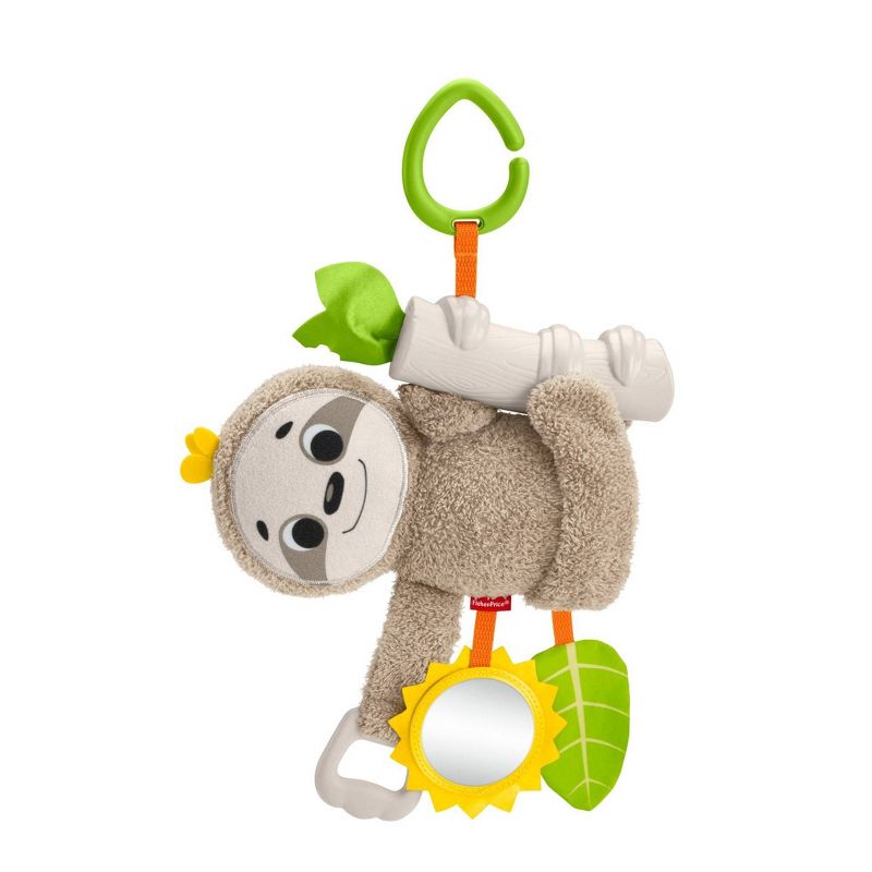 Fisher-Price Slow Much Fun Stroller - Sloth, 6 of 8