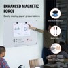VEVOR Magnetic Glass Whiteboard, Dry Erase Board 36"x24", Wall-Mounted Large White Glassboard Frameless, with Marker Tray, an Eraser and 2 Markers - 4 of 4