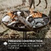 GasOne 23 in Outdoor– Wood Burning Fire Pit – Durable Alloy Steel Small Fire Pits for Outside Backyard, Porch, Deck, Camping, BBQ - 4 of 4