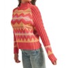 Women's Faire Isle Turtleneck Sweater - &merci - 3 of 4