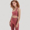 Anna-Kaci Active Women's Seamless Racerback Sports Bra with Ribbed Hem and Scoop Neckline for Medium Support - 2 of 4