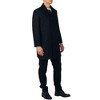 Alpine Swiss Orson Mens Wool Blend Car Coat Tailored Long Topcoat for Men Single Breasted Overcoat Winter Jacket Walking Coat - 3 of 4