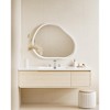 YAWWALK Widespread Double Handles Bathroom Faucet Valve Included - 3 of 4
