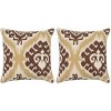 Lucy Pillow (Set of 2) - Almond - 22"X22" - Safavieh - 2 of 3