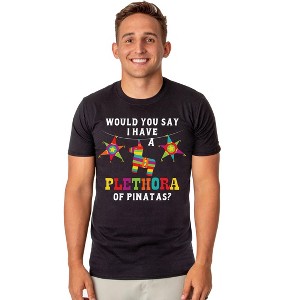 INTIMO Mens' Llama Would You Say I Have A Plethora Of Pinatas Shirt - 1 of 3