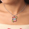 Dr Seuss Grinch WHO HASH Necklace - 2 of 4