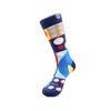 Fun Abstract Geometric Pattern Socks (Men's Sizes Adult Large) from the Sock Panda - image 4 of 4