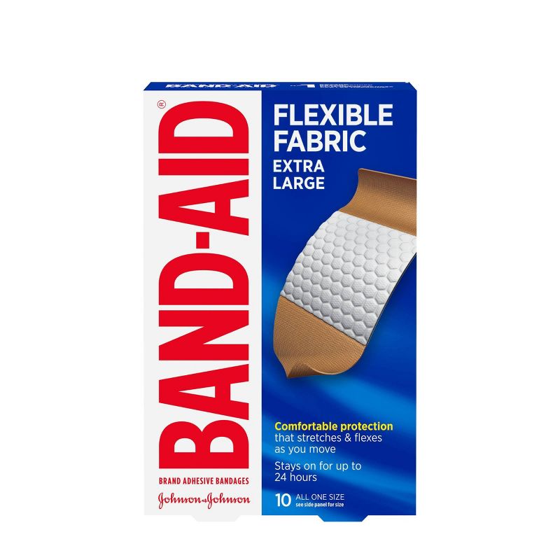 Band-Aid Heavy Duty Flex Bandage - 10ct, 3 of 9