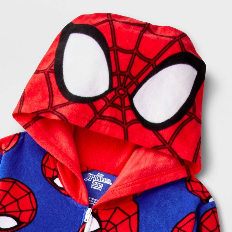 Boys&#39; Spider-Man Union Suit - Blue, 3 of 4