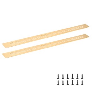 Unique Bargains Rectangle Ventilation Grille, Aluminum - 1 of 3
