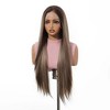 Jessie's Wig 30 Inch Straight Wig Synthetic Hair 13x3.5 Lace Wigs Balayage Color 1Pc/Pack - 3 of 4