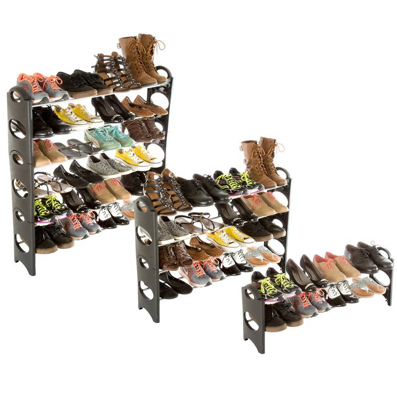 Hastings Home 6-Tier Shoe Storage Rack – Holds up to 24-Pairs, 4 of 5