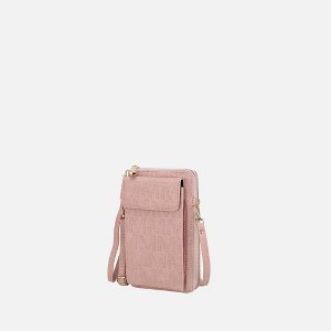 MKF Collection Caddy Vegan Leather Women’s Phone Wallet Crossbody Bag by Mia K - 1 of 4