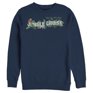 Men's Jungle Cruise Wish You Were Here Postcard Logo Sweatshirt - 1 of 4