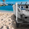 VEVOR Marine Trailer Guide Set, 48'' Flexibly Adjustable Poles, Pair of Steel Supports with PVC Coating, Ideal for Ski, Fishing - 2 of 4