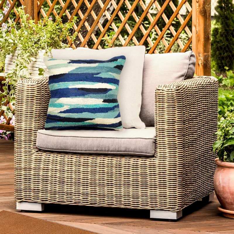 Liora Manne Frontporch Casual Indoor/Outdoor Pillow, 5 of 8