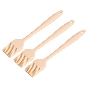 Unique Bargains Heat-Resistant Non-Stick Flexible Baking Cooking Silicone Brushes - 1 of 4