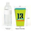 Big Dot of Happiness Boy 13th Birthday - Official Teenager Birthday Party Favor Popcorn Treat Boxes - Set of 12 - 2 of 4