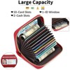 FATMOON Leather Wallet For Women - RFID Blocking Stylish & Compact Card Holder with ID Window Slim Design for Everyday Use,Travel,Work - 4 of 4