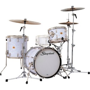 Slingerland Radio King 3-Piece Shell Pack With 18" Bass Drum White Marine Pearl - 1 of 4
