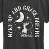 Women's - Peanuts - Wake Up And Chase Dreams Short Sleeve Graphic T-Shirt - 2 of 4