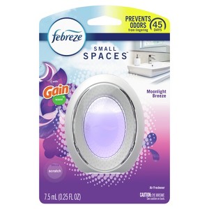 Febreze Small Spaces Air Freshener Gain Moonlight Breeze, .25 fl. oz. - 1 of 4