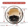12V Baby Bumper Car, Electric Ride On Toy with Joystick, Parent Remote, 360° Spin, LED Lights, Music, 2 Speed Modes, for Toddlers - 2 of 4
