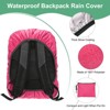 Unique Bargains Waterproof Backpack Rain Cover with A Carry Pouch for Hiking/Biking 1 Pc - 2 of 4