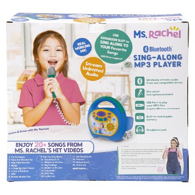 Ms. Rachel Bluetooth Sing-Along MP3 Player
