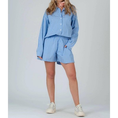 Women's Evie Classic Menswear Button Down - LUCCA
