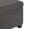 NicBex 48.4" Storage Bench Rectangle Storage Ottoman for Bedroom, Living Room - 4 of 4