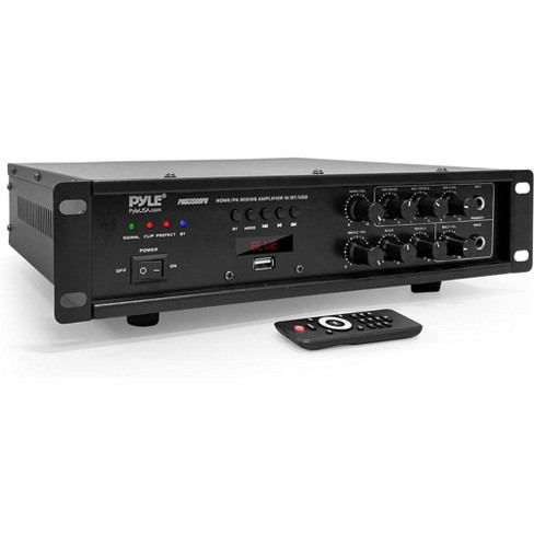 Pyle Bluetooth Home PA Mixing Amplifier - Black - image 1 of 4