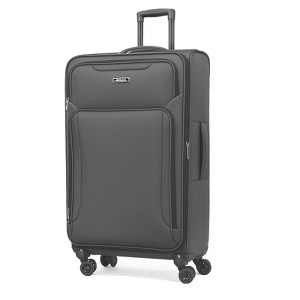 World Traveler Dejuno Jasper 24-Inch Lightweight Expandable Spinner Luggage - 1 of 3